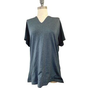 Nike Gray and Black Women's Top